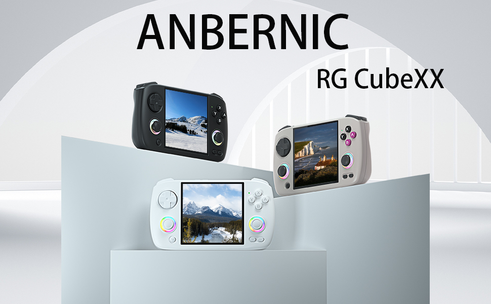 Amazon.com: RG CubeXX Retro Handheld Game Console 3.95 inch IPS